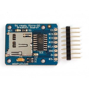 MicroSD card breakout board+