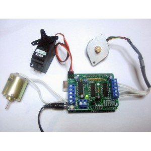 Motor / Stepper / Servo Shield for Arduino kit - v1.0