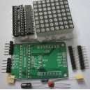 MAX7219 LED Matrix breakout board for Arduino or micro-controllers