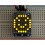 Adafruit Mini 8x8 LED Matrix w/I2C Backpack - Yellow -