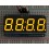 Adafruit 0.56" 4-Digit 7-Segment Display w/I2C Backpack - Yellow -