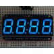 Adafruit 0.56" 4-Digit 7-Segment Display w/I2C Backpack - Blue - 