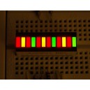 Bi-Color (Red/Green) 12-LED Bargraph - BL-AR12Z3010DUG-11