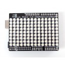 LoL Shield WHITE - A charlieplexed LED matrix kit for Arduino - 1.5