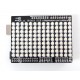 LoL Shield WHITE - A charlieplexed LED matrix kit for Arduino - 1.5