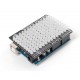 LoL Shield WHITE - A charlieplexed LED matrix kit for Arduino - 1.5