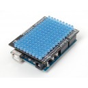 LoL Shield BLUE - A charlieplexed LED matrix kit for the Arduino - 1.5